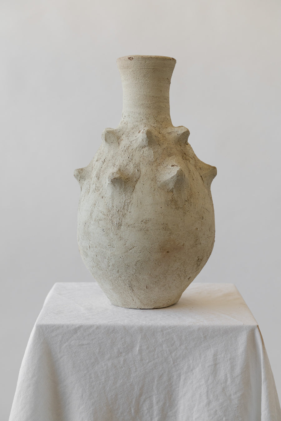 Terracotta Spiked Vase