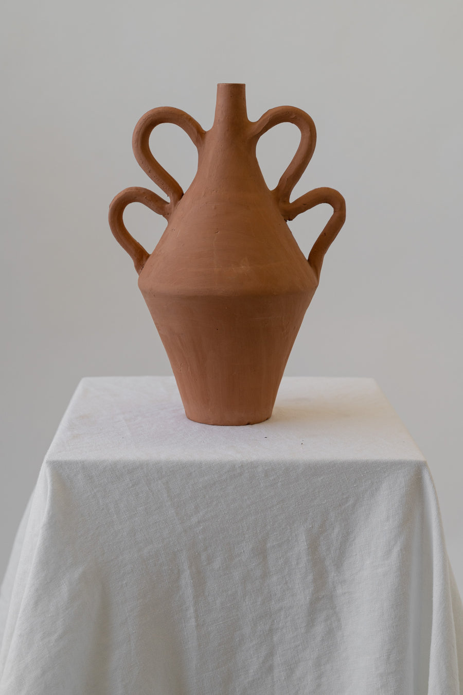 Vase with Wavy Handles