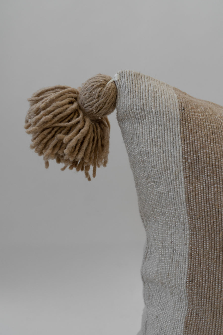 Natural Thick Stripe Pillow
