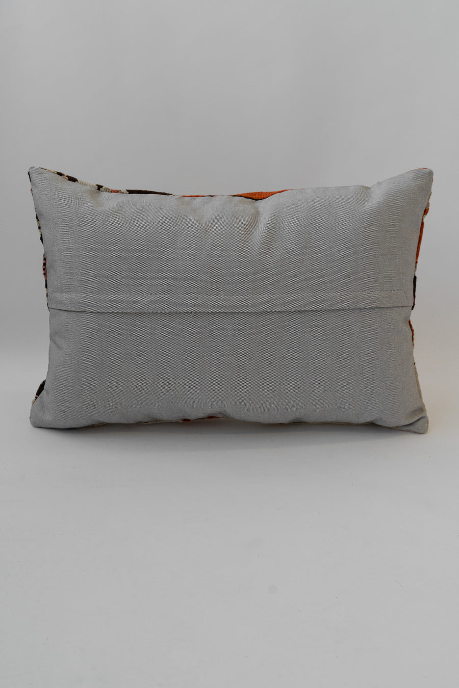 Rust Motif Lumbar Pillow