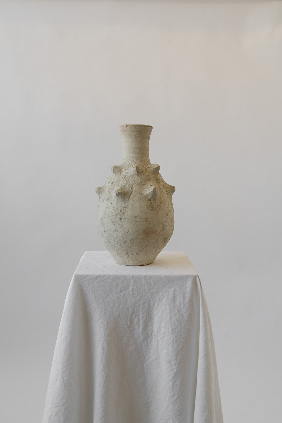 Terracotta Spiked Vase
